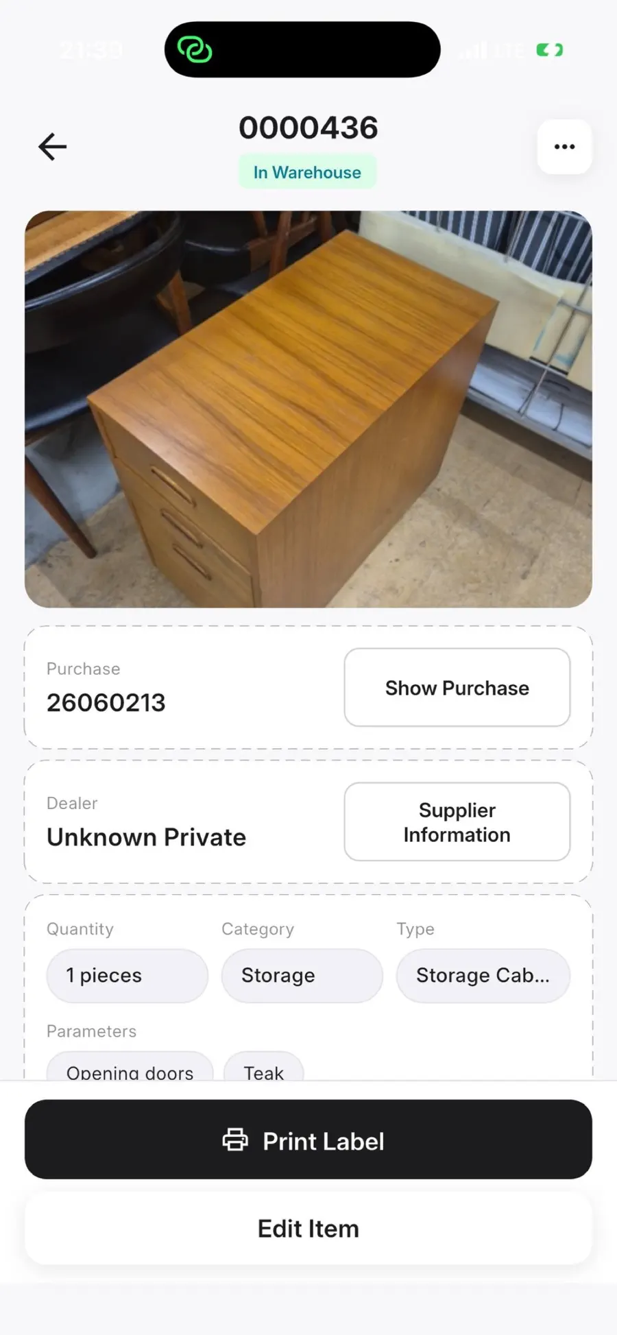Beyo Purchase App — внутреннее приложение для закупок и склада — мобильный скриншот 3