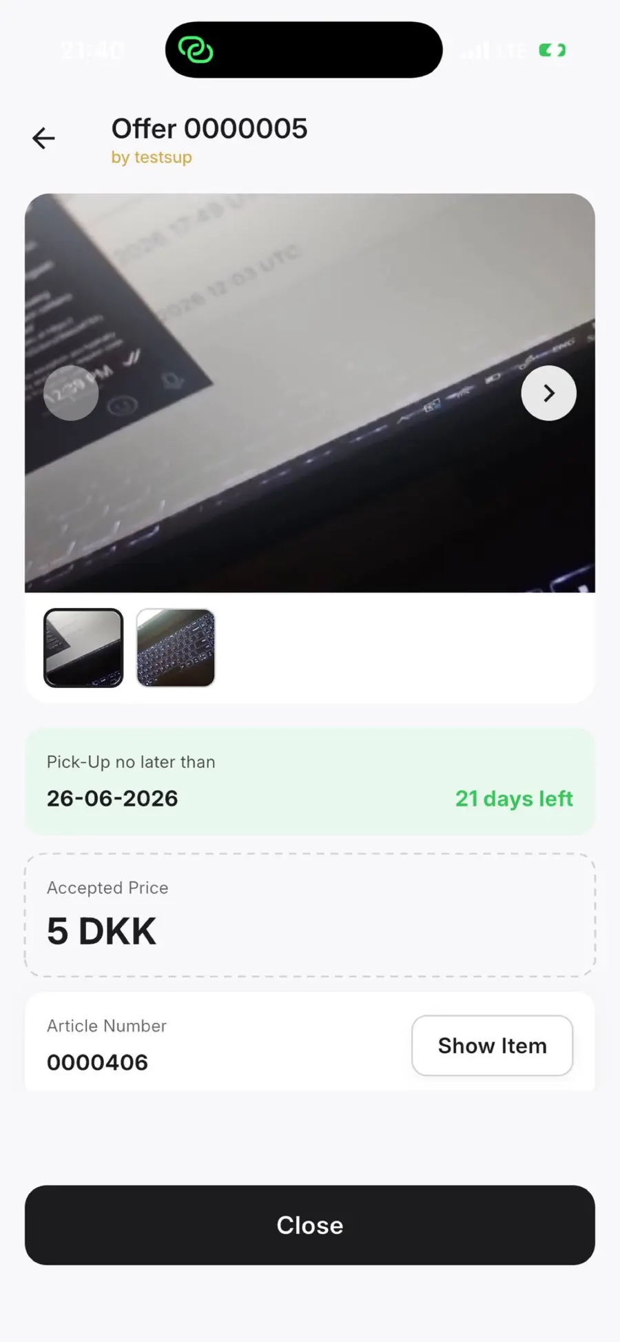 Beyo Purchase App — внутреннее приложение для закупок и склада — мобильный скриншот 4