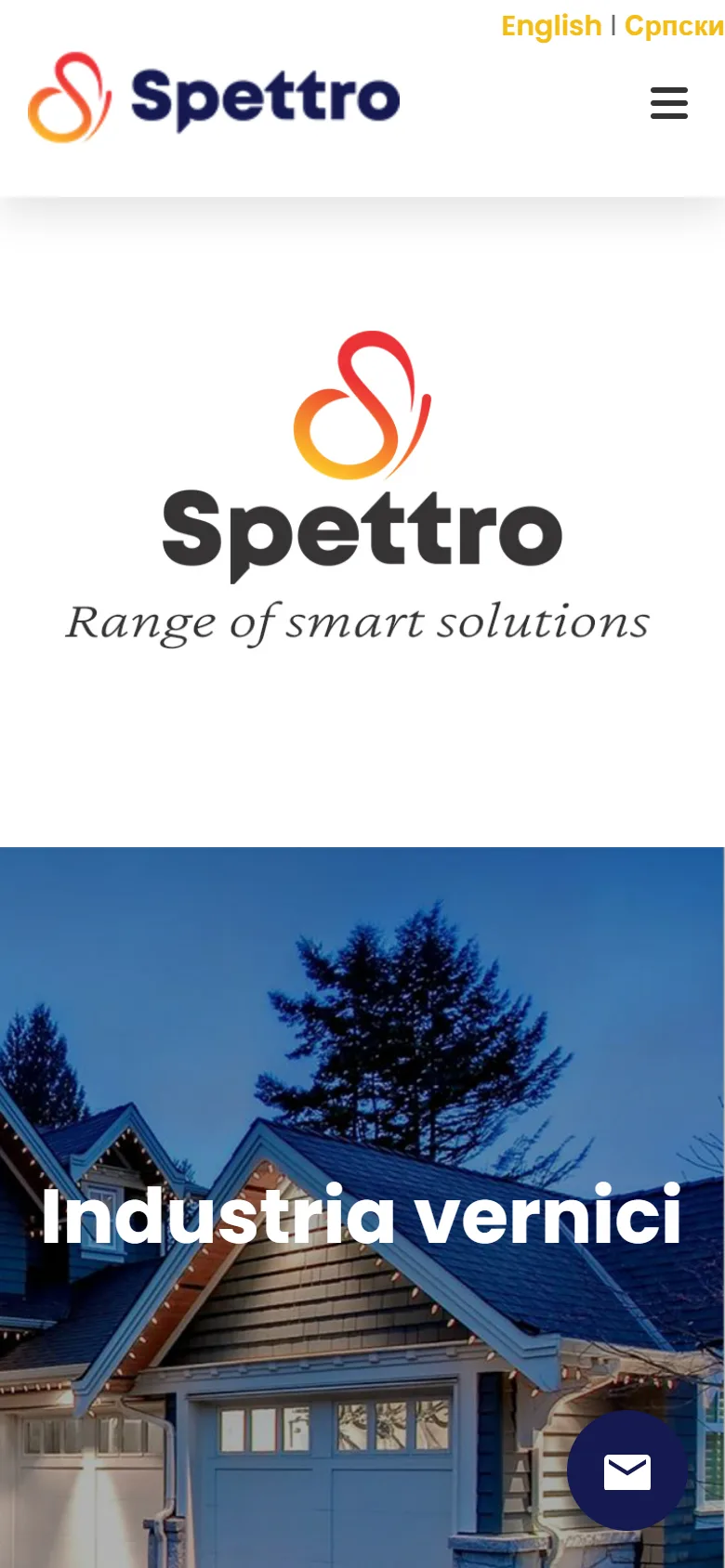 Spettro — сайт производителя промышленных красок — мобильный скриншот 3