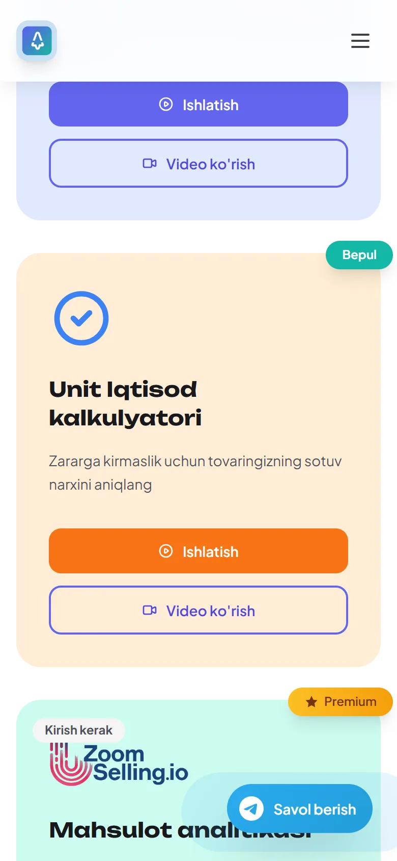 Cosmass — платформа инструментов для продавцов маркетплейсов — мобильный скриншот 4